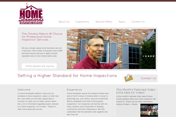 Vulcan theme site design template sample