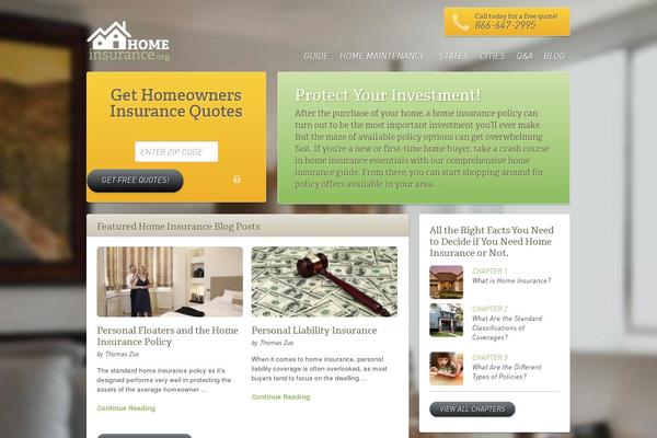 homeinsurance.org site used Hi
