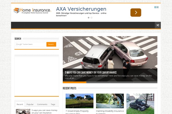 Sahifa theme site design template sample