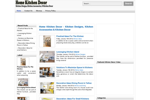 Do’a Ibu theme site design template sample