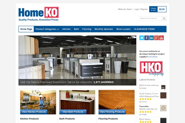 homeko.com site used Xing
