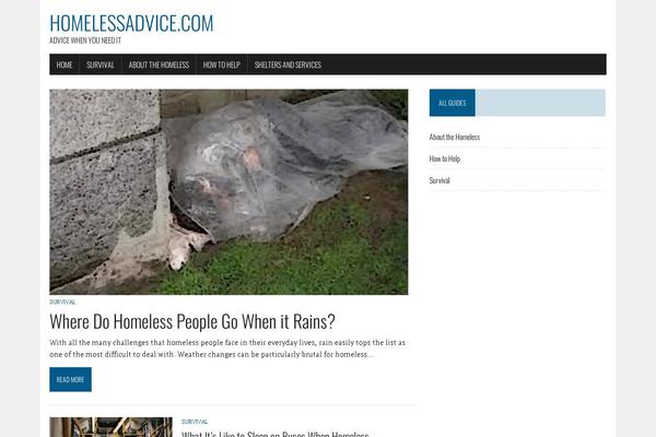 MH Newsdesk lite theme site design template sample