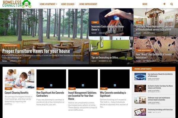 Top News theme site design template sample