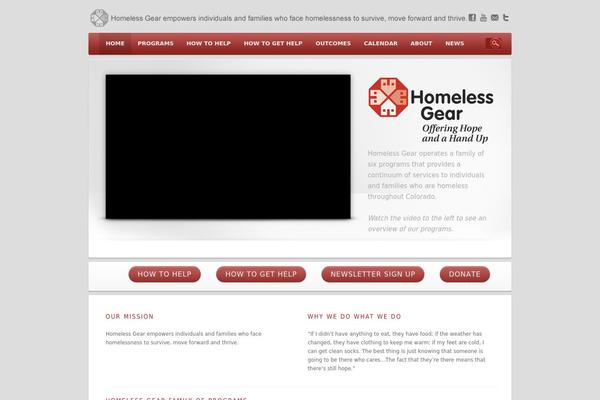 Dejavu theme site design template sample