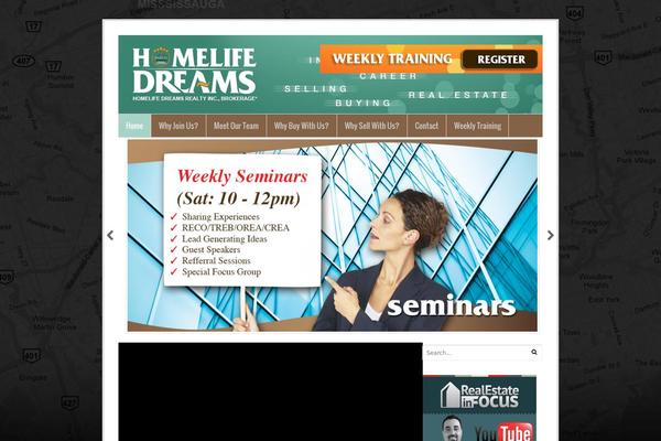 Canvas theme site design template sample