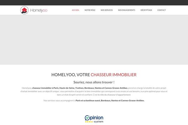 Craftsman theme site design template sample