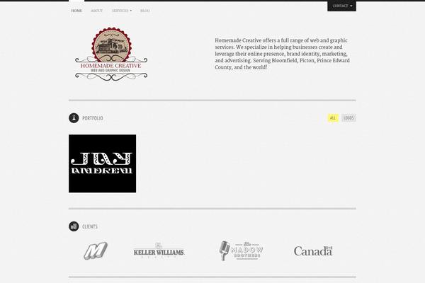 Yin & Yang theme site design template sample