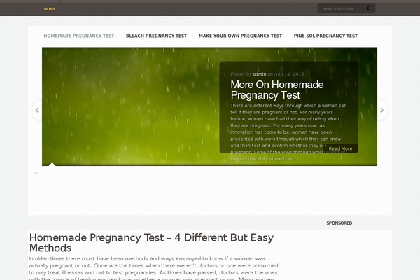 Aggregate theme site design template sample