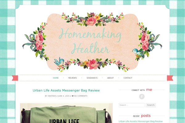 Sugar and Spice theme site design template sample