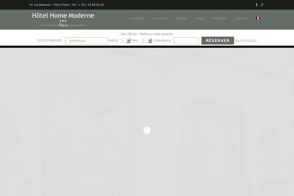 Site using Gdlr-hostel plugin