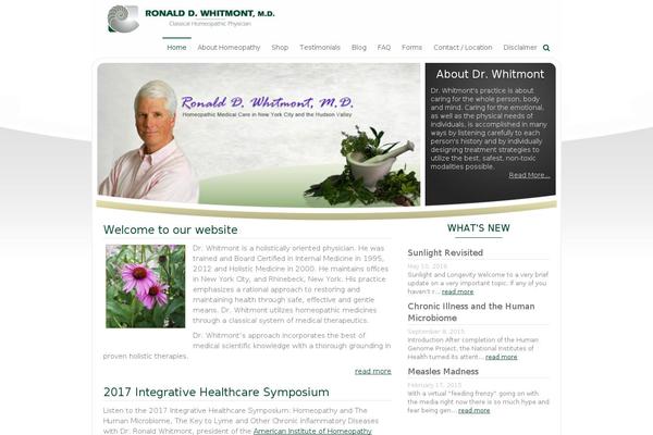 Site using Simple Contact Form Revisited Widget plugin