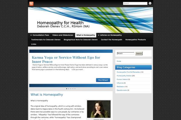 Graphene theme site design template sample