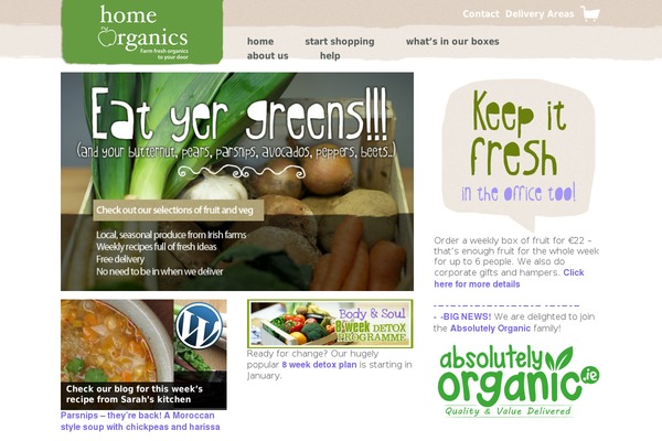 Starkers theme site design template sample