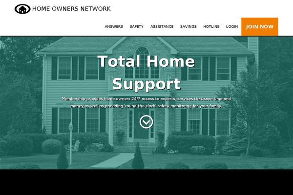 homeowners theme websites examples