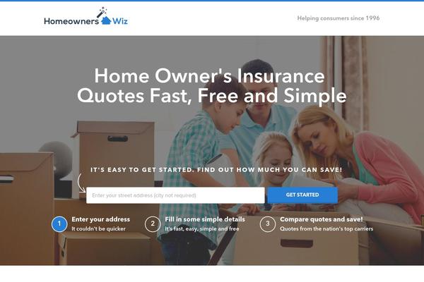 homeownerswiz.com site used Homeownerwiz