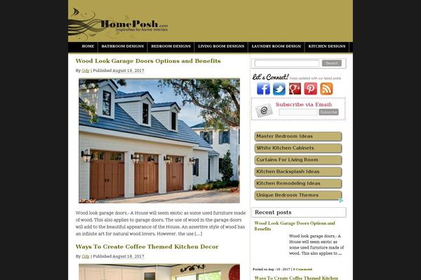 HomeInteriors theme websites examples