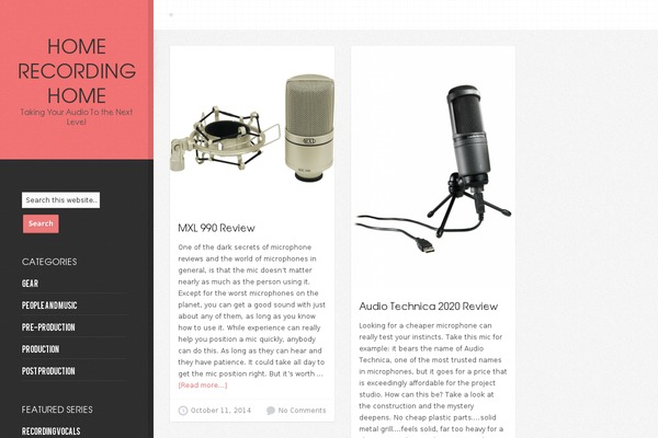 Blink theme site design template sample