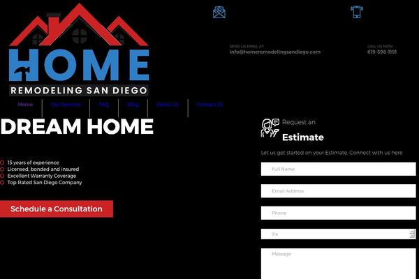 Site using Crm-thrive plugin