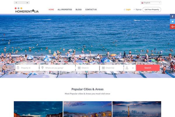 homerentalia.com site used Wprentals1