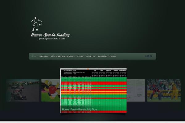Envisioned theme site design template sample
