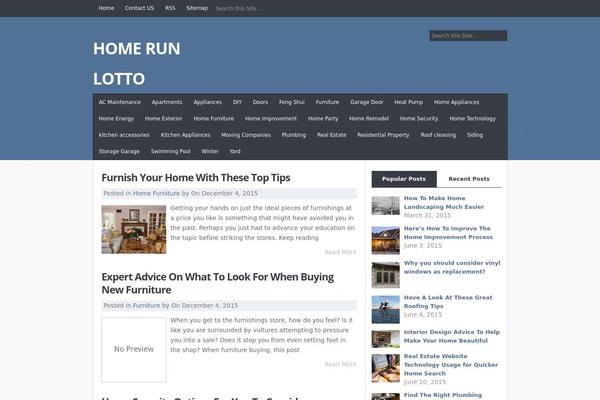 JustBlue theme site design template sample