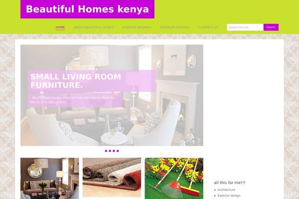 Spike theme site design template sample