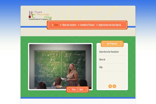 Dreamy theme site design template sample