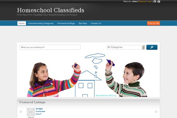 ClassiPress theme site design template sample