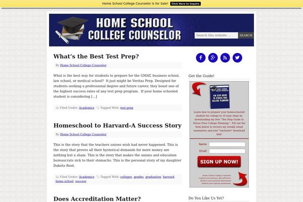 Prose theme site design template sample