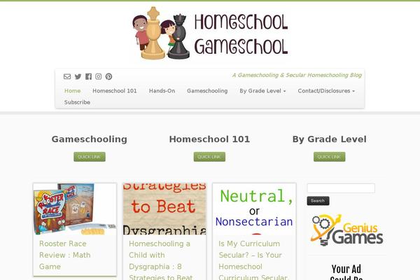 Customizr-child theme site design template sample