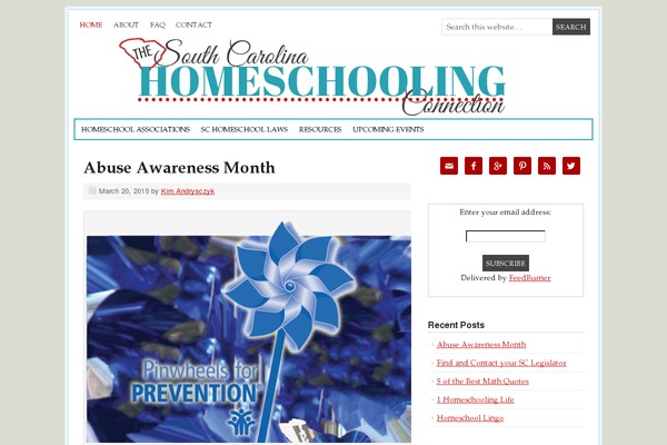 Prose theme site design template sample