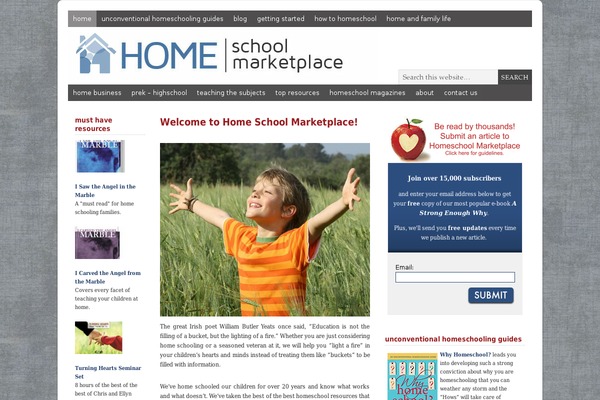 Prose theme site design template sample