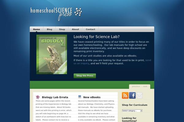 Sealight theme site design template sample