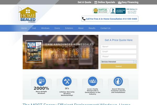 Eat theme site design template sample