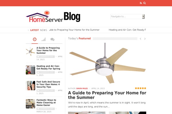 Falcon theme site design template sample