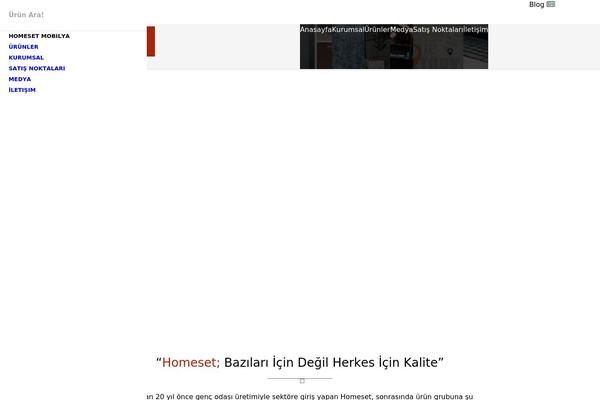 homeset.com.tr site used Pixel-wp