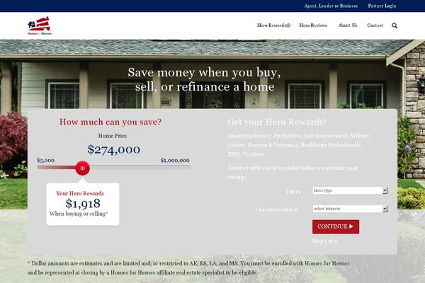 homesforheroes.com site used Hfh