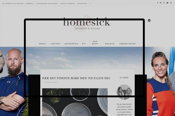 ResponsiveBlogily theme site design template sample