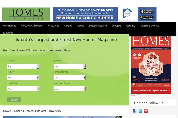 homesmag theme websites examples