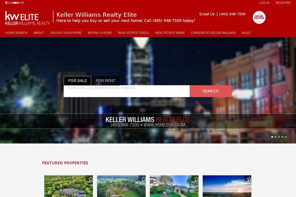 Site using Real Estate Website Builder plugin
