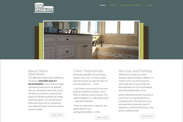 Nimble theme site design template sample