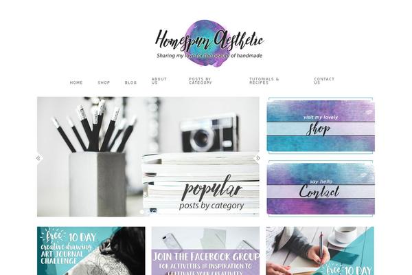 Site using Genesis Simple Share plugin