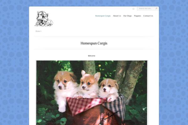 Chameleon theme site design template sample