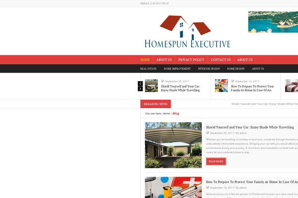 News-maxx theme site design template sample