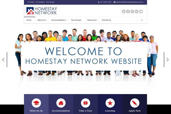 ParkCollege theme site design template sample