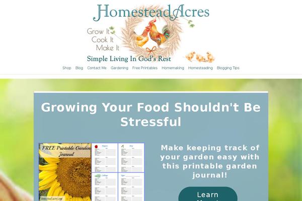 homestead-acres.com site used Brunch-pro-2.0.1