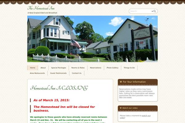 Chocolat theme site design template sample
