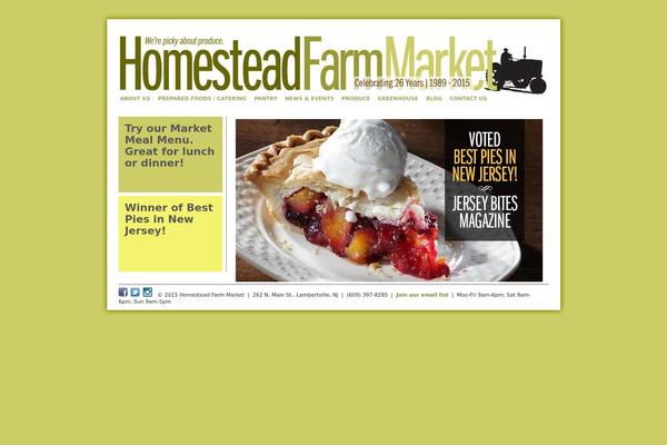 homesteadfarmmkt.com site used Homestead
