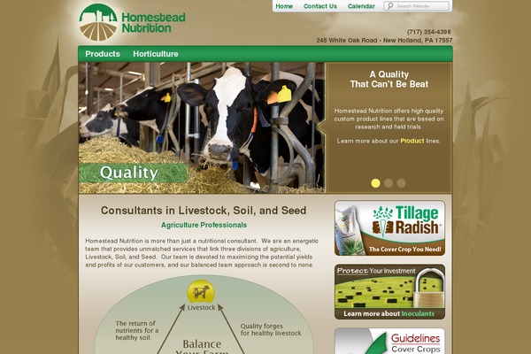homesteadnutritioninc.com site used Homestead