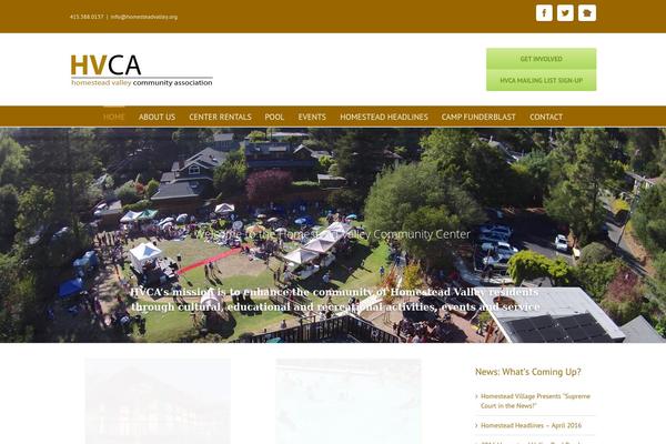 Avada theme site design template sample